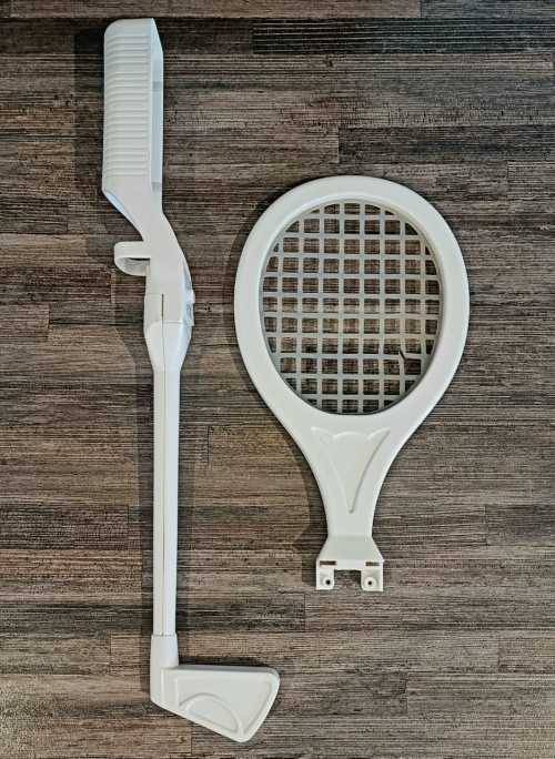 Wii Golf Club and Tennis Racket