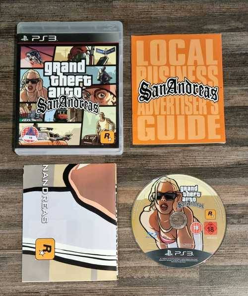 Grand Theft Auto San Andreas for PS3 - Complete
