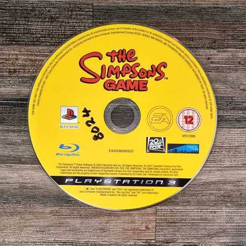 The Simpsons Game for PS3 - Disc Only