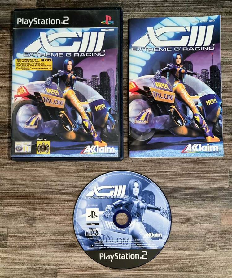XG3 Extreme G Racing for PS2 - Complete