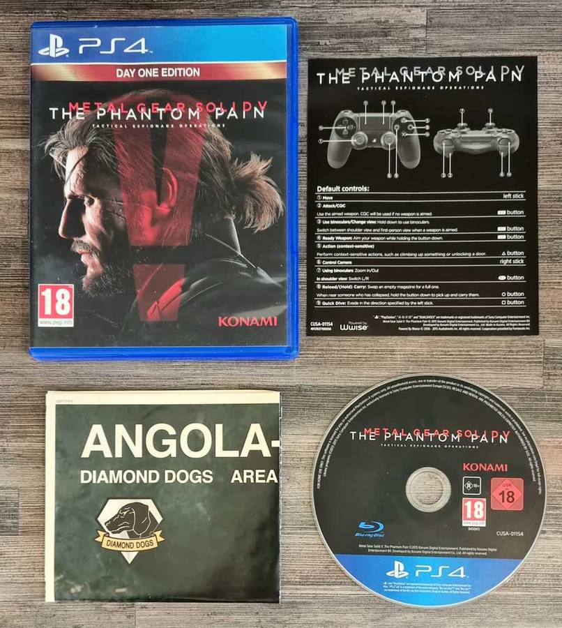Metal Gear Solid The Phantom Pain for PS4 - Complete