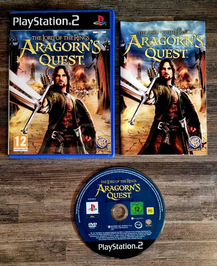 The Lord of the Rings Aragon`s Quest for PS2 - Complete