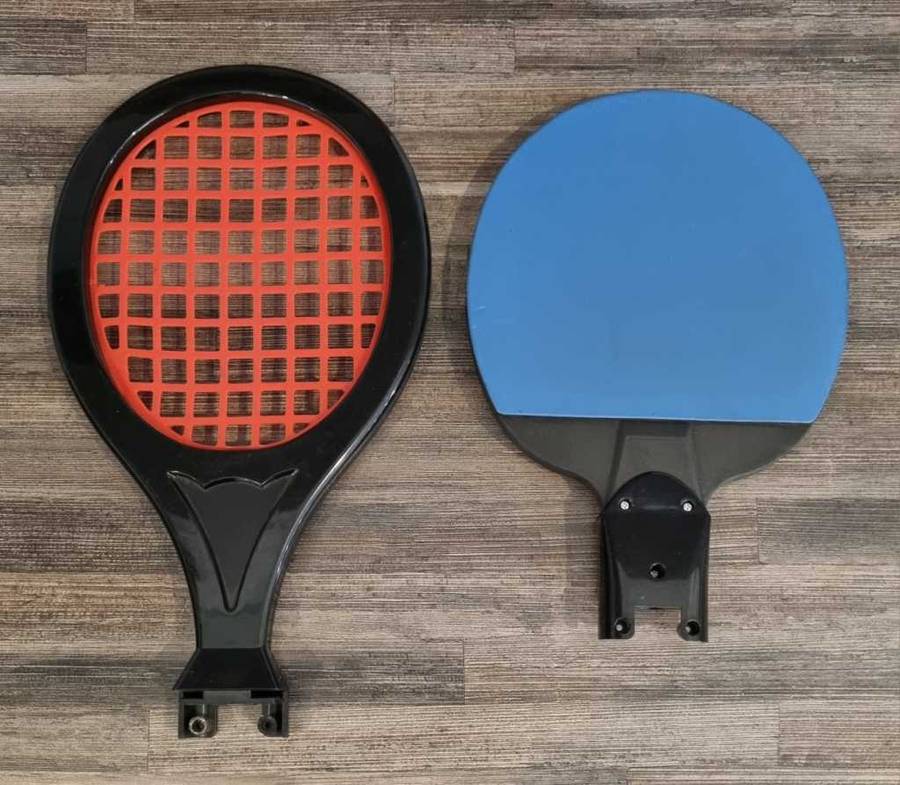 Tennis Racket + Table Tennis Paddle for Nintendo Wii