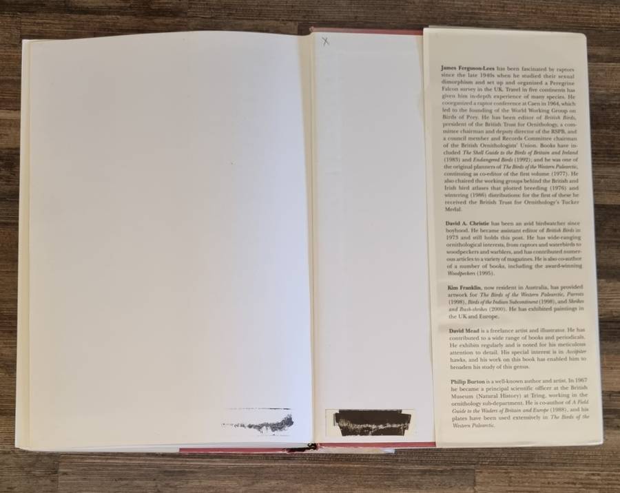 Raptors of the World - James Ferguson-Lees + David Christie
