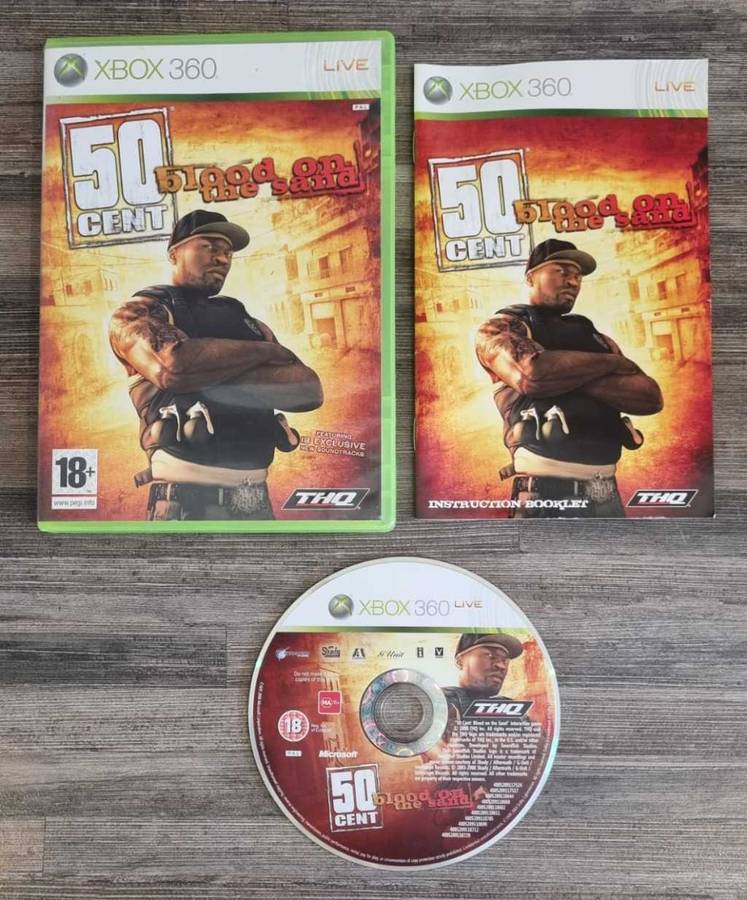 50 Cent Blood on the Sand for Xbox 360 - Complete