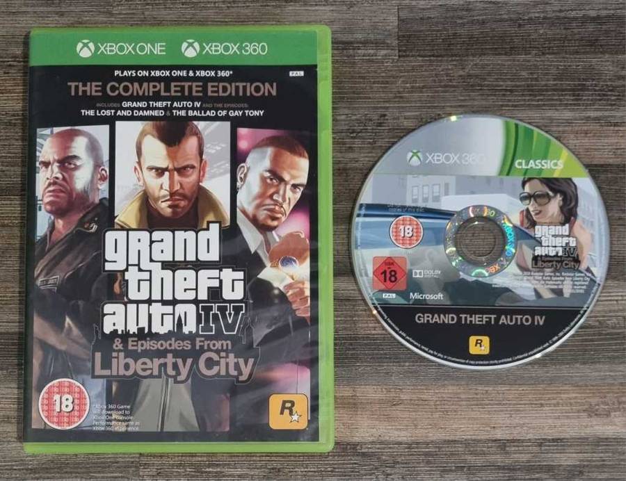 Grand Theft Auto IV for Xbox 360 + Xbox One