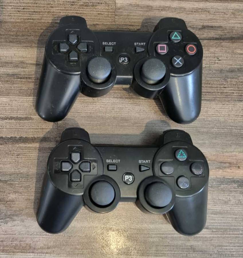 PS3 Console + 2 Controllers + 10 Games