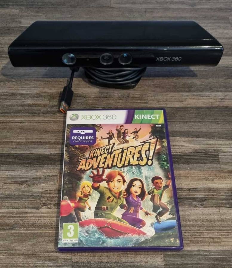 Kinect Sensor + Game for Xbox 360 - Complete