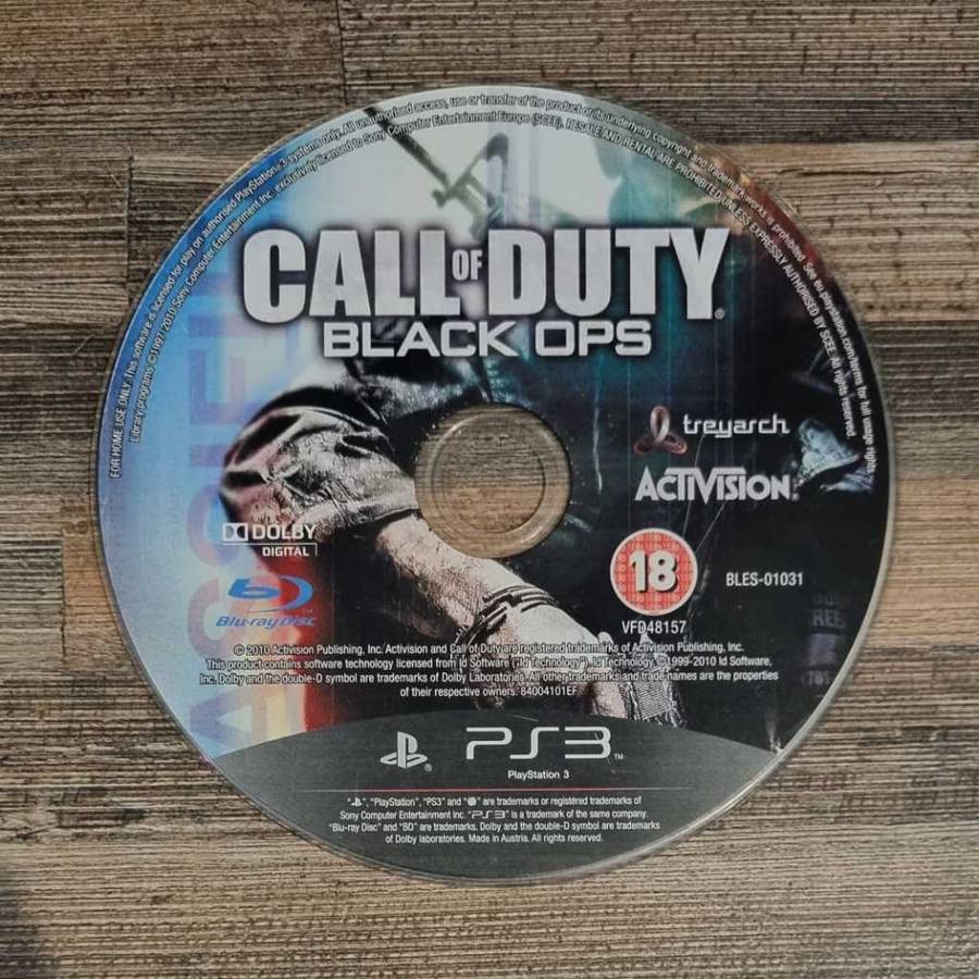 Call of Duty Black OPS for PS3 - Disc Only