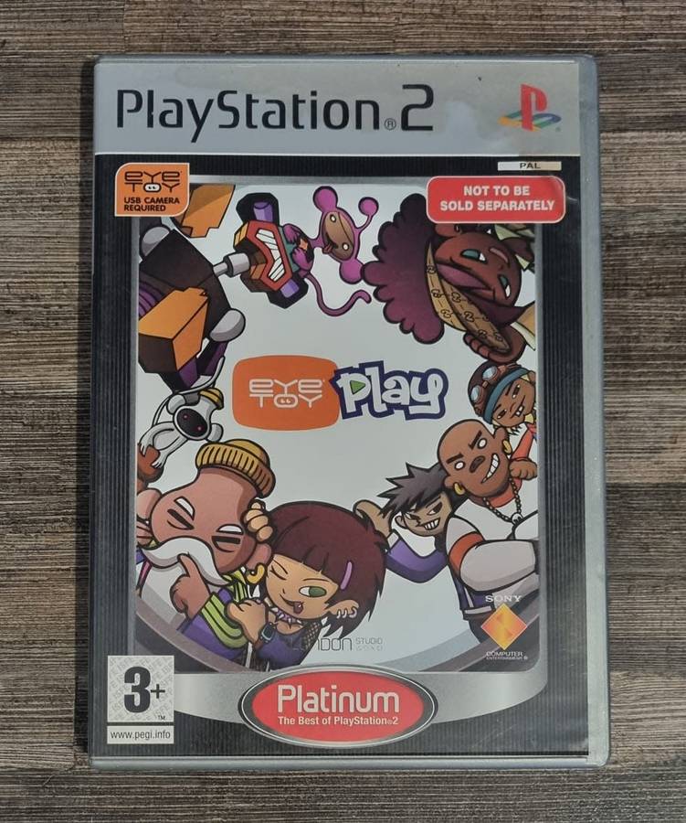 Eye Toy Play for PS2 - SCRATCHED