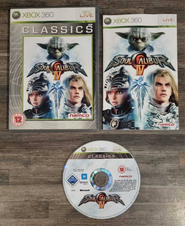Soul Calibur IV for Xbox 360 - Complete