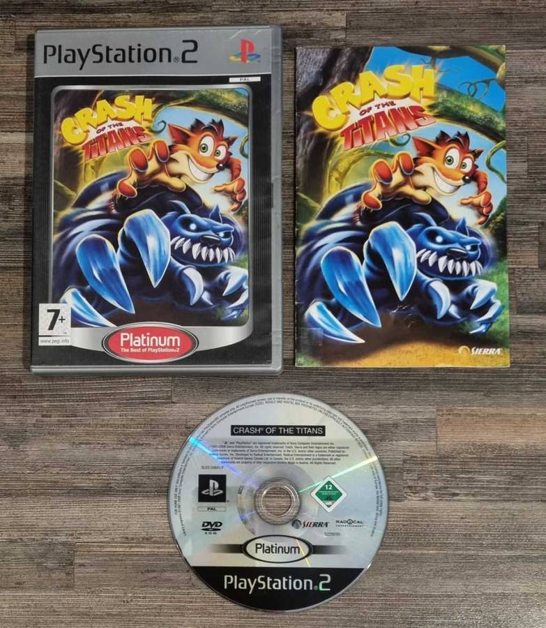 Crash of the Titans for PS2 - Complete