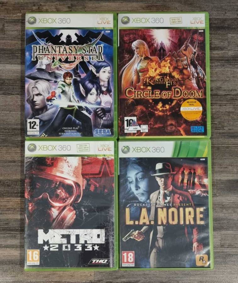 Xbox 360 500GB Console + Game Bundle