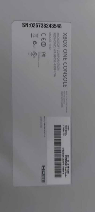 XBOX ONE Original White 500GB Console Excellent working condition