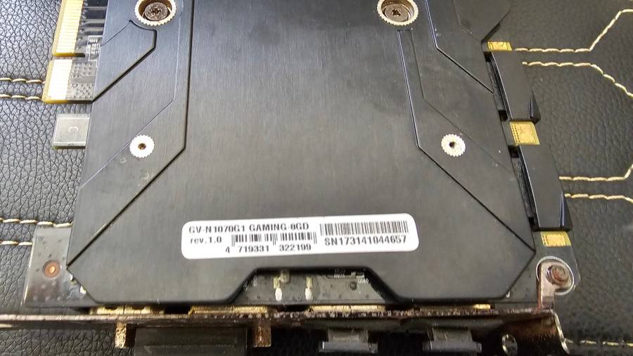 Gigabyte GTX 1070 8GB. Please read