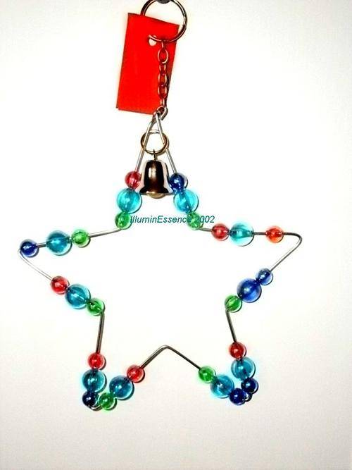 PARROT TOY - BEAD STAR LARGE