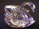 GENUINE SWAROVSKI MEDIUM SWAN Mint condition Boxed with certificate