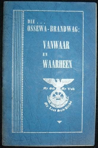 Die Ossewa-brandwag, Vanwaar en Waarheen. van Rensburg, J. F.