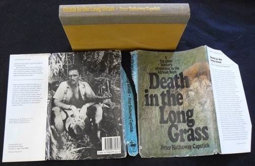 Death In The Long Grass (A Big game hunter's adventures in the Bush). Capstick, Peter Hathaway