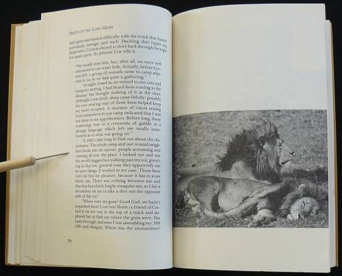 Death In The Long Grass (A Big game hunter's adventures in the Bush). Capstick, Peter Hathaway