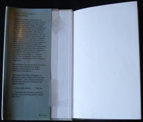 A Pale View Of Hills. Ishiguro, Kazuo