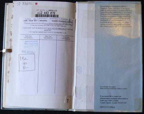 A Pale View Of Hills. Ishiguro, Kazuo