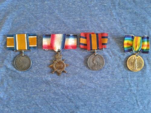 C.P.Powell Brands Rifles WW1 Medals