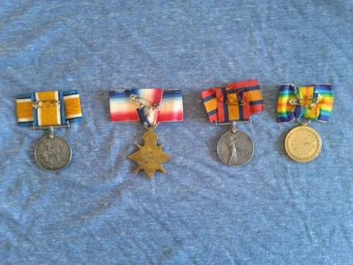 C.P.Powell Brands Rifles WW1 Medals