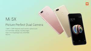 XIAOMI Mi 5X 4GB RAM 64GB ROM Zoom Dual 12MP CAM 5.5" FHD Snapdragon 625 Octa-core Android 7.1.2 4G