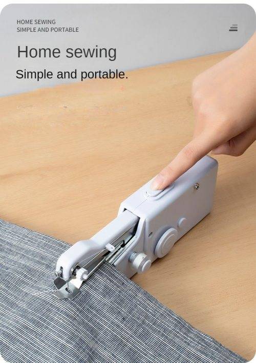 Diy Handheld Portable Sewing Machine,Mini Electricmaquina De Coser,Costura