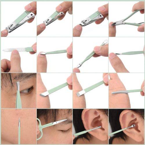Professional Manicure Set, 16 Pieces Manicure Pedicure Set