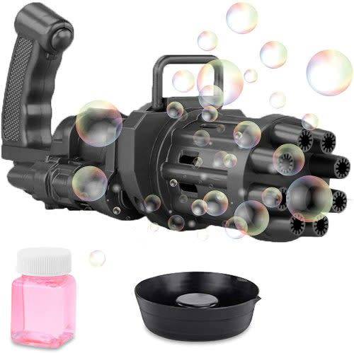 Christmas gifts for children Electric Bubble Gun Soap Bubbles For Children Magic Bubble Outdoor Toys