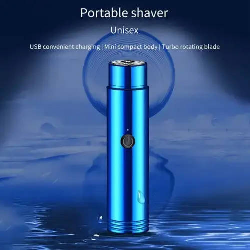 Portable Mini Electric Shaver Rechargeable Wet and Dry Rotary Shaver