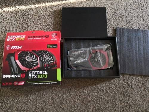 MSI GEFORCE GTX 1070 8GB GAMING X