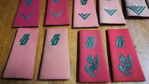 Stunning 24 Different Vintage Epaulettes Sets..