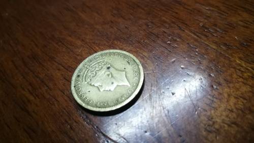 BRITISH WEST AFRICA 6 pence 1943 KM22 King George VI