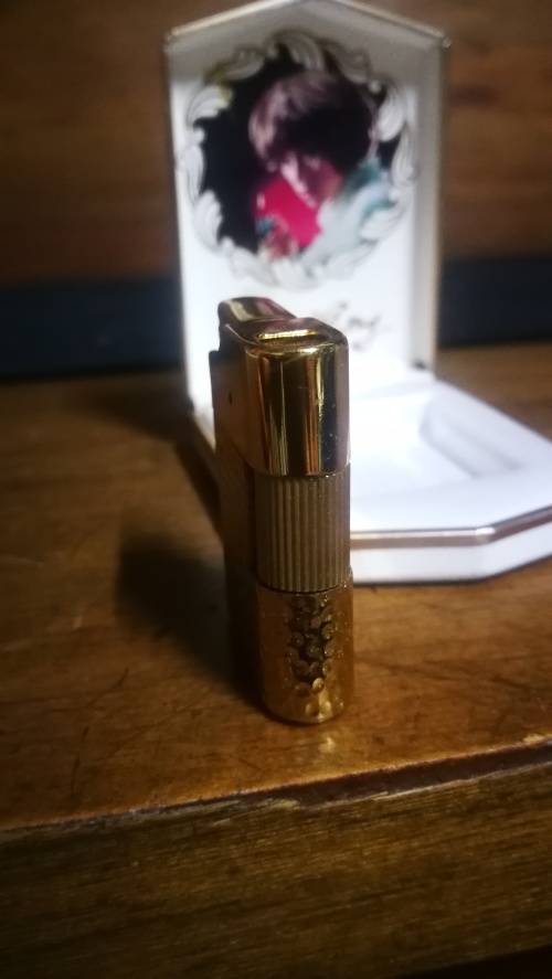 Vintage Prince Gold Emy Lighter in original Box