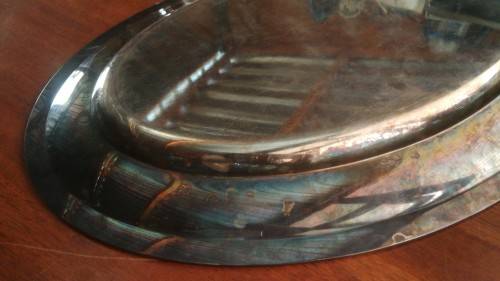 (Late Entry)* 1935 - 1980 Christofle France Platter 2.2kg Hallmarked