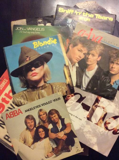 COLLECTION OF 24 GREAT SEVEN SINGLES - 1970's to 1980's - BID PER LP FOR THE LOT - GREAT FIND -