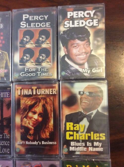 LOT 12 SEALED NEW OLD STOCK CASETTE TAPES - GREAT ARTISTS - BID PER TAPE FOR ALL - BRILLIANT -