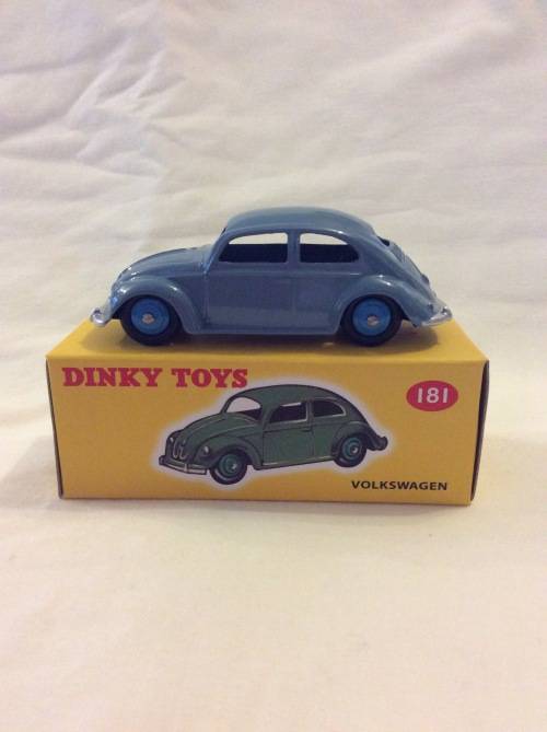 DINKY TOYS - ATLAS EDITION - VOLKSWAGEN BUG  -  BRILLIANT -