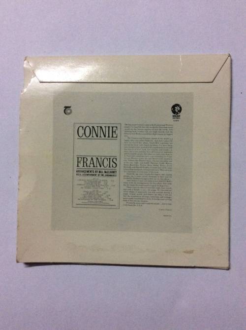 VINTAGE CONNIE FRANCIS MINI LP