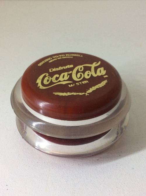 RUSSELL COCA COLA  MASTER YO YO - MADE IN MEXICO - COOL RED -