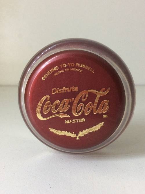 RUSSELL COCA COLA  MASTER YO YO - MADE IN MEXICO - COOL RED -