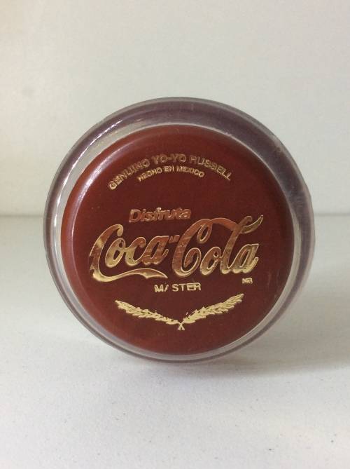 RUSSELL COCA COLA  MASTER YO YO - MADE IN MEXICO - COOL RED -