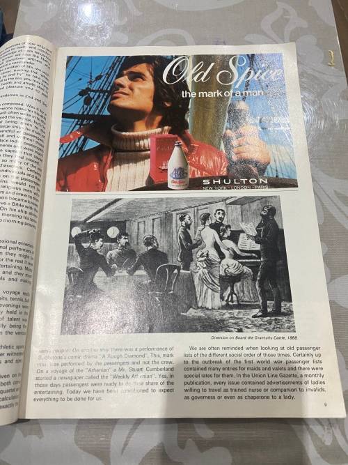 1974 UNION CASTLE MAGAZINE