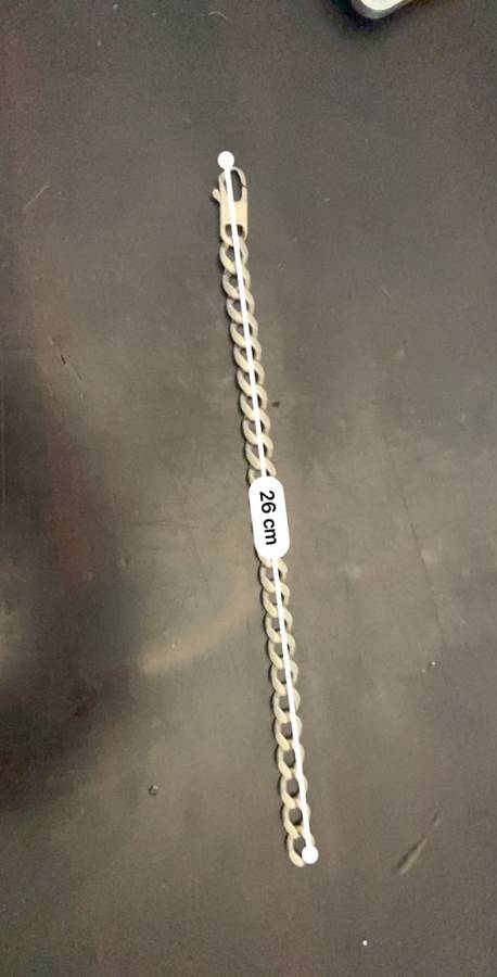 925 SILVER HEAVY THICK MENS CHAIN - 27cm -