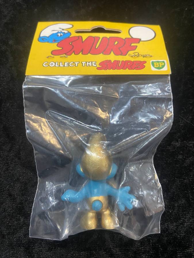 ORIGINAL 1980s PEYO BP FORECOURT SMURF - ORIGINAL PACKAGE -