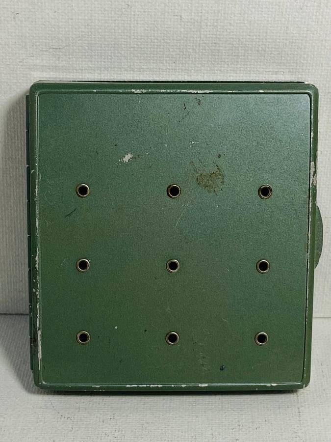 OLD METAL FLY BOX WITH SOME LURES AND FLIES