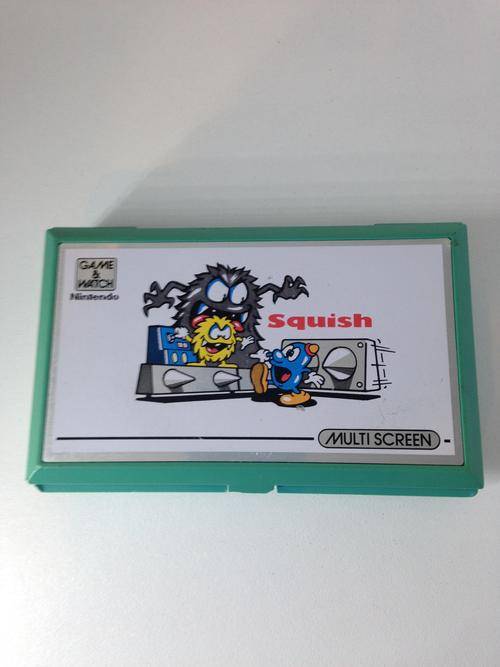NINTENDO GAME & WATCH - 1986 SQUISH - PERFECT WORKING ORDER - GREAT FIND -